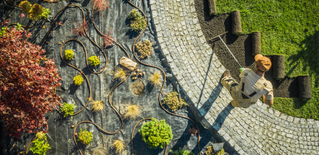 aménagement paysager, conception et création de jardin